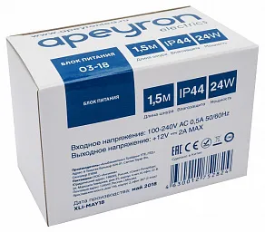 Блок питания Apeyron Electrics  03-18