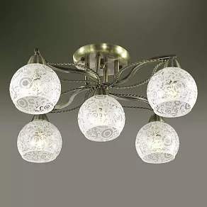 Потолочная люстра Odeon Light Girona 2942/5C