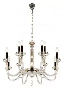 Подвесная люстра iLamp Vibe P9474-8+4 Nickel