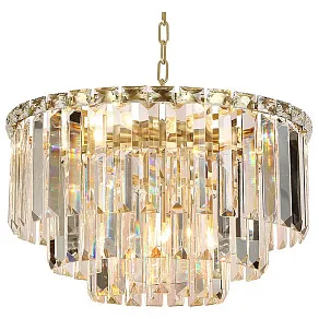 Подвесная люстра Newport MIСHELLE 8469+3/С brass