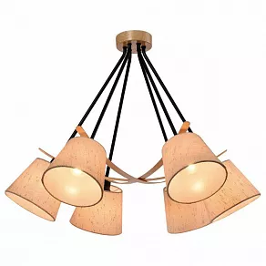 Люстра на штанге Imex Soul MD.19412-6-P-BK