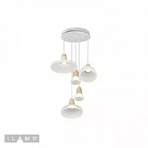 Подвесной светильник iLamp Puro AP9006-5 WH