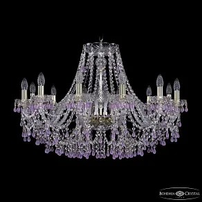 Подвесная люстра Bohemia Ivele Crystal 1410 1410/12/300 G V7010