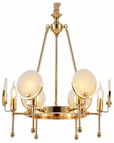 Подвесная люстра LUMINA DECO Montego LDP 8010-6 F.GD