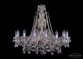 Подвесная люстра Bohemia Ivele Crystal 1411 1411/16/360/XL-87 G