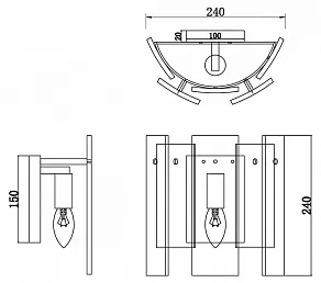 Бра Freya Ottimo FR5198WL-01CH