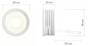 Модуль светодиодный Denkirs SLIM LED DK3000-5W