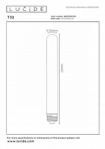 Лампа светодиодная Lucide  49035/97/62