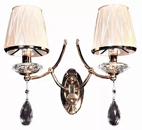 Бра LUMINA DECO Dominni LDW 9268-2 GD