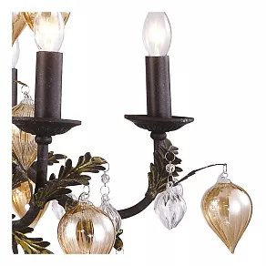 Подвесная люстра Arte Lamp Cipollino A1870LM-6BG