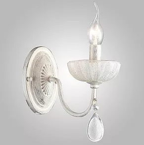 Бра Eurosvet 60048 60048/1 белый с золотом