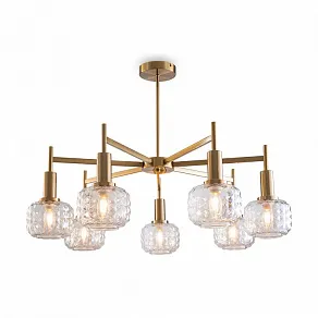 Люстра на штанге Freya Fero FR5366CL-07BS