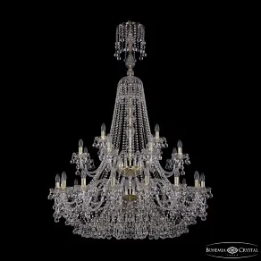 Подвесная люстра Bohemia Ivele Crystal 1409 1409/16+8+4/400/XL-164/2d G