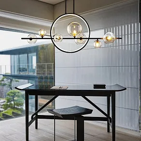 Люстра на штанге Imperiumloft  Iona-L-Halo01