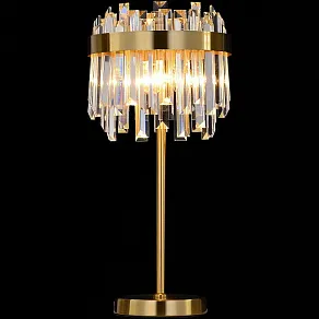 Настольная лампа декоративная ILLUMICO IL5189 IL5189-3TLS-29 BRASS MIRAGE