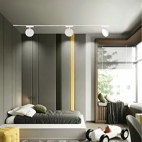Светильник на штанге Reluce  13008-9.3-001UR magnetic LED9W BK