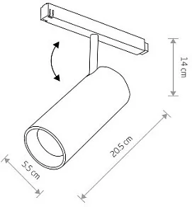 Светильник на штанге Nowodvorski Lvm Spot 10655