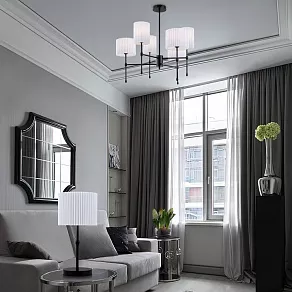 Люстра на штанге Eurosvet Notturno 60162/6 черный