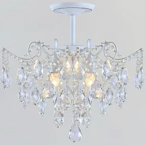 Люстра на штанге Reluce 04058-1 04058-0.3-04 WH+GOLD PN