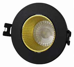 Встраиваемый светильник Denkirs DK3020BYE DK3061-BK+YE