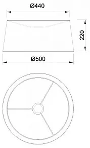 Торшер Mantra Ruti Ricca 9445+9447