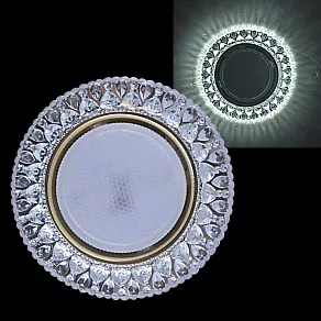 Встраиваемый светильник Reluce 53621 53621-9.0-001ML GX53+LED3W CL