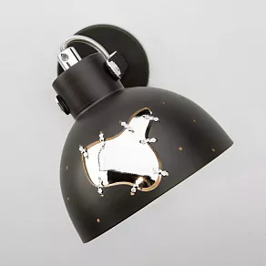 Бра Eurosvet Grunge 20069/1 черный