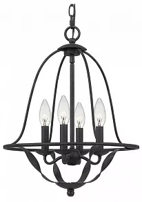 Подвесная люстра Quoizel Bradbury QZ-BRADBURY-4P-GK