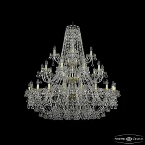 Подвесная люстра Bohemia Ivele Crystal 1409 1409/20+10+5/400/3d G