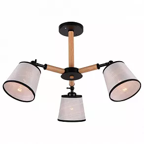 Люстра на штанге Imex 809 MD.0809-3-S BK+BR