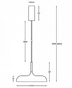 Подвесной светильник Maytoni Gerhard MOD189PL-L12W3K1