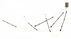 Подвесной светильник Indigo Corda 14010/3P Brass