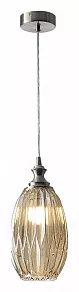 Подвесной светильник Newport 6140 6141/S nickel/clear nonstandart