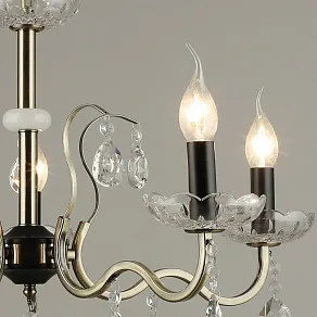 Подвесная люстра Reluce 03804 03804-0.4-05 AB+BK