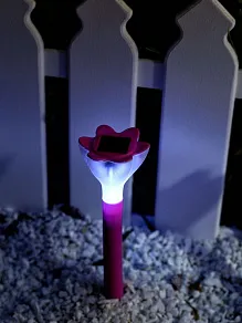 Наземный низкий светильник Uniel Pink Crocus UL-00001762