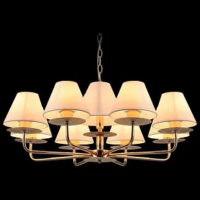 Подвесная люстра ILLUMICO  IL6197-9P-17 GD