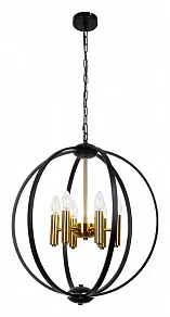 Подвесная люстра Arte Lamp Castula A7013SP-6BK