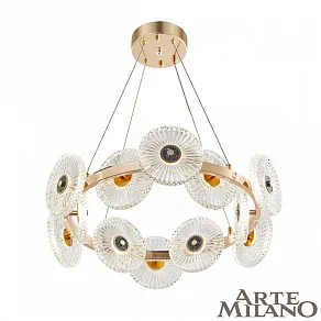 Подвесной светильник Arte Milano AM-3653 3653.D600.H800.LED G