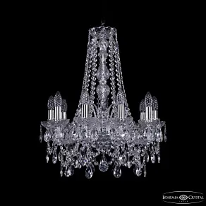Подвесная люстра Bohemia Ivele Crystal 1411 1411/10/160/h-64 Ni
