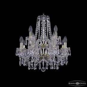 Подвесная люстра Bohemia Ivele Crystal 1403 1403/8+4/160/2d G