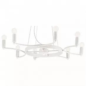 Подвесная люстра Ideal Lux Space SPACE SP8 BIANCO