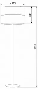 Торшер TK Lighting Linobianco 5241 Linobianco