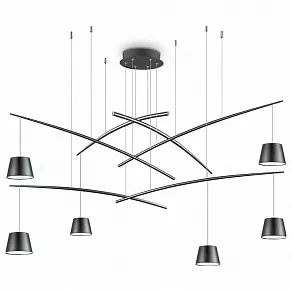 Подвесной светильник Ideal Lux Fish FISH SP6 NERO