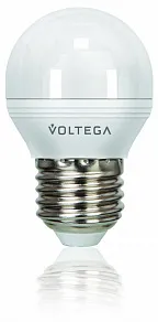 Лампа светодиодная Voltega Globe E27 6Вт 2800K 5495