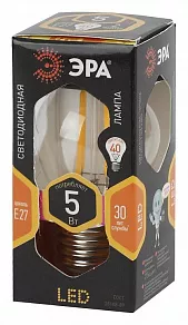 Лампа светодиодная Эра F-LED E27 5Вт 2700K Б0043438