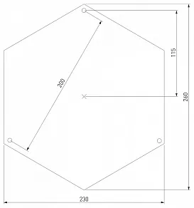 Фонарный столб Elektrostandard Capella F/3 a025016