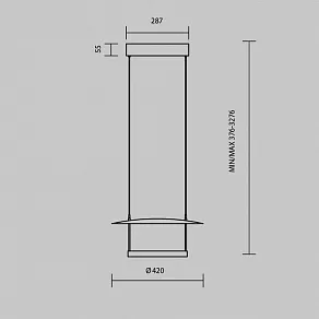 Подвесной светильник Maytoni Ambience MOD280PL-L23B3K1