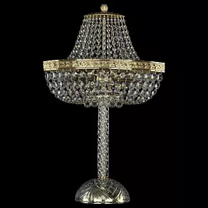 Настольная лампа декоративная Bohemia Ivele Crystal 1928 19283L4/H/35IV G