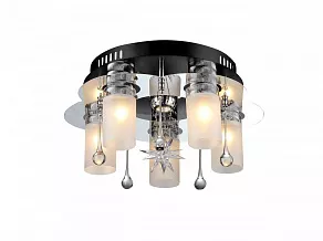 Накладной светильник Imex MD.0543 MD.0543-5+1-S WENGE+CH