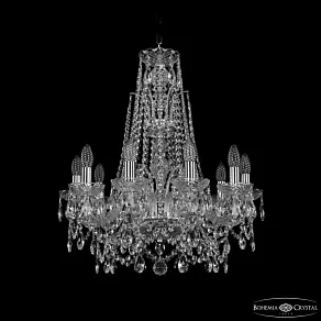 Подвесная люстра Bohemia Ivele Crystal 1411 1411/10/195/XL-65 Ni